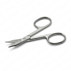 Tijeras de Manicura de Acero Inoxidable, Hoja Recta, Mango Redondo, Punta Afilada, Cortaúñas Duradero de 8.8cm, Uso para Adultos, Corte Preciso de Cutículas - Product Image 5