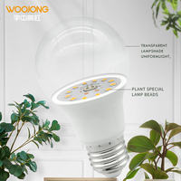 WOOJONG Productie Economische Prijs Plant Grow LED Lamp E27 LED Lampen 12W LED Groeilamp voor Plantengroei Drakenvrucht Groeit