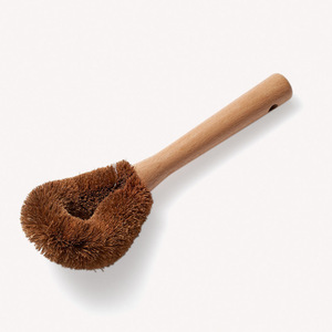 Best selling <b>scrub</b> <b>brushes</b> kitchen essentials coconut coir hand <b>brush</b> tawashi scrubber with handle - Product Image 6