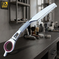 Ciseaux de beauté professionnels pour le rasage et le coiffage de la barbe avec logo personnalisé et acier inoxydable de qualité supérieure