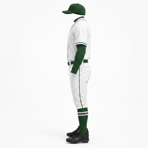 Ensemble de vêtements de sport imprimé avec logo d'équipe, uniforme de baseball OEM 2026, logo personnalisé, uniforme respirant pour hommes de softball et de baseball - Product Image 6