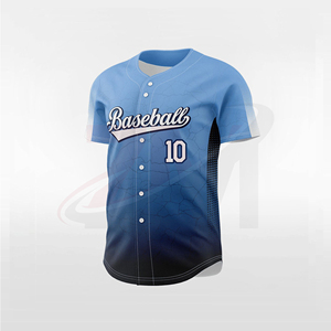 Camiseta de Béisbol Personalizada para Hombre 2025, Color Morado, Manga Corta, Cierre de Botones, Impresión Sublimada, Transpirable, Poliéster, Nombre del Equipo 10 - Product Image 5