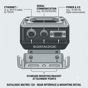 Matrix 120 311-010 Datalogic 2D Imager Scanner Ethernet WA Wide-Angle Smart Focus IP65 ของแท้ 100% ใหม่เอี่ยม - Product Image 4