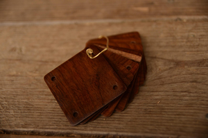 Tarjetas de Tejido de Madera Pulida con Corte Láser, Modernas, Ecológicas y Sencillas, Herramientas de Telar Hechas a Mano, DIY, FAIZA CRAFT - Product Image 4