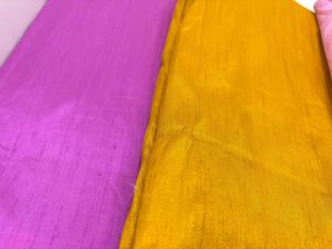Telas de Seda Dupionne Pura al por Mayor, Material Textil de Lujo Tejido a Mano, para Diseñadores de Vestidos de Novia, Decoración de Interiores - Product Image 4