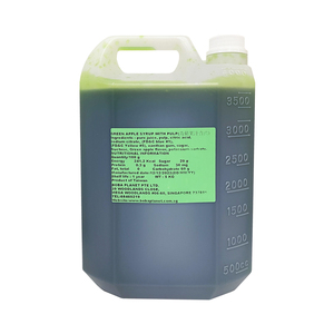 Sirop concentré professionnel saveur pomme verte pour Bubble Tea, Smoothies, Boissons glacées et mélanges de boissons – Vente en gros - Product Image 4