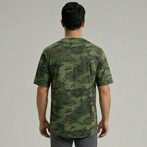 Men's Camouflage <b>Baseball</b> Jerseys Mens <b>Baseball</b> Shirts Full Button Short Sleeve Camo Jerseys V-Neck <b>Baseball</b> Camo Jersey Top - Product Image 2