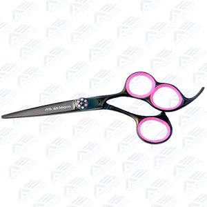 Tijeras de Belleza Ergonómicas de Doble Punta con Diseño de 3 Orificios para Mayor Comodidad, Color Negro, 5.5 Pulgadas - Product Image 6