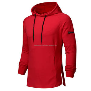 Sudadera con Capucha Casual de Invierno para Hombre, Sudadera de Algodón y Forro Polar, Ropa Deportiva Sólida para Gimnasio y Fitness, Corte Regular, Sudadera con Capucha para Correr y Entrenar - Product Image 2