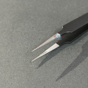 Pince à épiler à pointe fine en acier inoxydable de haute qualité pour extensions de cils - Product Image 2