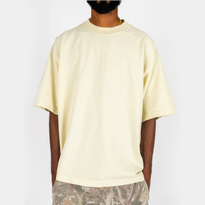 Impression de t-shirts personnalisés OEM avec logo, tee-shirts en coton pour hommes, streetwear, marque privée, livraison rapide en gros - Product Image 2