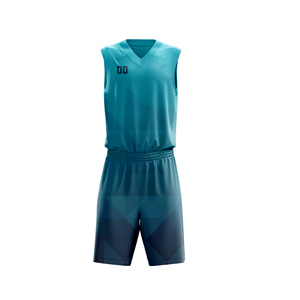 Breathable <b>Light</b> Weight Basketball Uniform Sets Low MOQ Cheap Price Custom Size Custom Basketball Uniform - Product Image 5