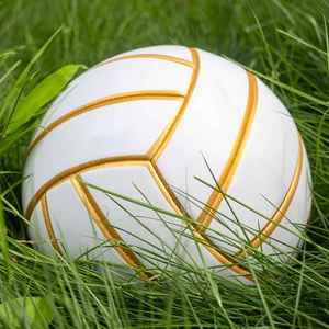 Ballon de volley-ball de qualité supérieure, personnalisable, fabriqué en cuir PU PVC, ultra résistant, cousu - Product Image 4