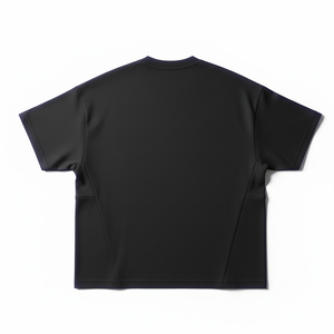 T-shirt ample et carré pour homme en coton épais de haute qualité, épaules tombantes, style streetwear, vierge, personnalisable - Product Image 4