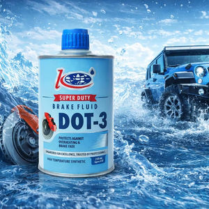 น้ำมันเบรก DOT 3 ขนาด 250 มล. มาตรฐาน OEM น้ำมันเบรกไฮดรอลิกสำหรับยานยนต์และมอเตอร์ไซค์ ทนความร้อนสูง ขายส่งแบบยกแพ็ค คุณภาพระดับมืออาชีพ! - Product Image 1
