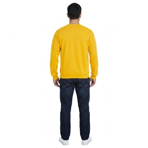 เสื้อสเวตเชิ้ตผู้ชายแบบลำลอง แขนยาว คอกลม สวมใส่สบาย แบบพื้นฐาน - Product Image 2