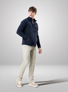 [MARK] OEM/ODM แบรนด์เกาหลี MK-2163 เสื้อแจ็คเก็ตทำงานผ้าฟลีซผสมสีแบบซิป สำหรับฤดูใบไม้ร่วงและฤดูหนาว - Product Image 3