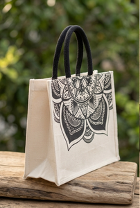 Handmade Jute Return <b>Gift</b> <b>Bag</b> with Durable Handles Eco Friendly Party Favor Wedding <b>Gift</b> Packaging Tote <b>Bag</b> - Product Image 5