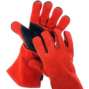 Guantes de Soldadura de Cuero Profesionales al por Mayor, Forro de Poliéster, Opciones Personalizables, Alta Calidad, Precios Competitivos - Product Image 3
