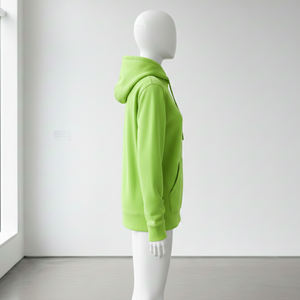 Sweat à capuche pour femme et fille, 100% Coton de haute qualité, respirant, écologique, coupe ample, grammage lourd, couleur unie, collection Automne Hiver, vente en gros - Product Image 2