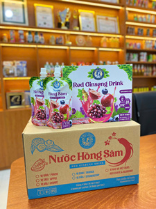 วินัท ทรัสต์ เครื่องดื่มโสมแดง 150 มล. น้ำองุ่นแดงและบลูเบอร์รี่แบบซอง - Product Image 2