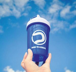 650ML Custom Printed <b>Shaker</b> <b>Bottle</b> Promotional Drinkware Portable Mixing Cup for Fitness Travel Giveaway - Product Image 2