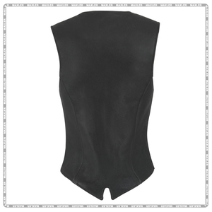 Chaleco de Cuero Vacuno para Mujer de la Mejor Calidad, Chaleco de Motociclista de Cuero Vacuno de Alta Moda, Chaleco de Cuero Vacuno Resistente para Motociclistas - Product Image 2