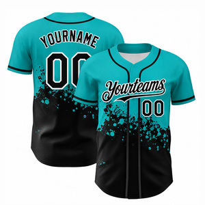 Camisetas de Béisbol Personalizadas de Primera Calidad, Sublimadas, de Secado Rápido, Transpirables, 100% Poliéster, Unisex, Camiseta Deportiva Corta - Product Image 4