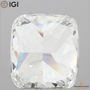 เพชรทรงสี่เหลี่ยมจัตุรัส 2.00 กะรัต พร้อมใบรับรอง IGI ความสะอาด VS2 สี E เพชร CVD ที่เพาะเลี้ยงในห้องปฏิบัติการ สำหรับแหวนหมั้นชิ้นเอก - Product Image 4