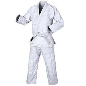 Uniforme profesional unisex ligero de Jiu Jitsu Gi con cinturón incluido, ajuste flexible y opciones de bordado personalizado - Product Image 3