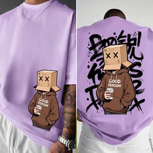 Camiseta de Lujo para Hombre, Talla Grande, de Alta Calidad, Manga Corta, Algodón Transpirable, Secado Rápido, Ecológica, Cuello Redondo - Product Image 2