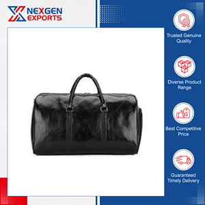 Wholesale Supplier of Unmatched Quality PU Leather <b>Travel</b> with Zipper Closure and Shoe Compartment for Daily Life Usage - Product Image 3