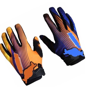 Guantes de Ciclismo y Motocross Personalizados al por Mayor, Guantes Deportivos Impermeables y Resistentes al Viento para Exteriores, Guantes de Carreras con Agarre de Poliéster - Product Image 3