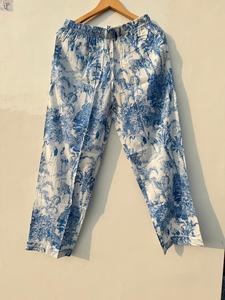 Conjunto de pijama con estampado floral de otoño para mujer, pantalones de manga larga, cuello con muescas, ropa de dormir con botones, ropa de dormir para mujer - Product Image 3