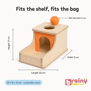 Wooden <b>Ball</b> <b>Drop</b> <b>Toy</b> With Colorful <b>Balls</b> For Toddlers Safe Educational Plaything Freestanding Design - Product Image 3