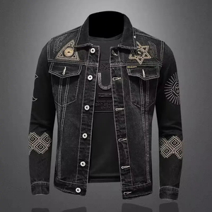 Bulk Supply Men's Casual Denim Shirt - Multi-Color Options Long Sleeve Standard Fit Denim Shirt - Product Image 1