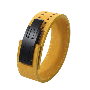 Durable Leather Powerlifting Weightlifting Belt Custom Logo Printed Gym <b>Back</b> <b>Support</b> Belt For Weight Lifting - Product Image 1