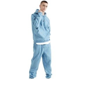 Ensemble de jogging pull personnalisé pour hommes Coupe-vent à capuche Poches cargo Vêtements de sport imprimés Polyester coupe-vent-Maternité - Product Image 4