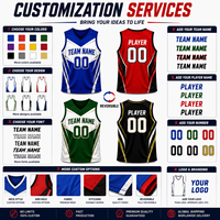 Camiseta de Baloncesto Reversible con Impresión Personalizada, Doble Capa de Malla, Uniforme de Equipo de Doble Cara, Antibacteriano, Secado Rápido, Fabricante OEM