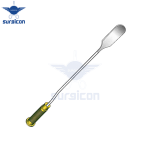 Espátula Dissectora Tipo Huevo de 26 cm, 2.5 cm x 7.5 cm, Instrumento Quirúrgico Reutilizable de Acero Inoxidable para Cirugía Cardiovascular - Product Image 6