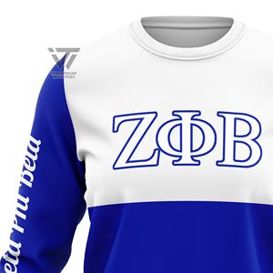 เสื้อสเวตเชิ้ตปักลายสีสันแบบกำหนดเองของชมรมนักศึกษาหญิงเซต้า ฟาย เบต้า - Product Image 2
