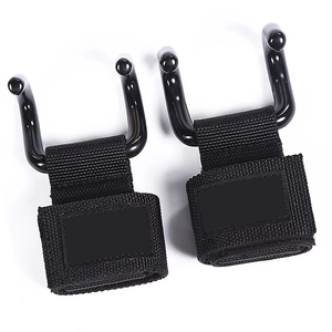 Custom Logo Strong Heavy Duty Soft Pull Hooks <b>Weight</b> Lifting Powerlifting Gym Workout Wrist Support Grips Breathable - Product Image 6
