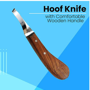 Outils de toilettage pour chevaux, lames en acier inoxydable, instruments vétérinaires, couteaux à sabots, produit le plus vendu, couteau à sabots à faible MOQ - Product Image 3