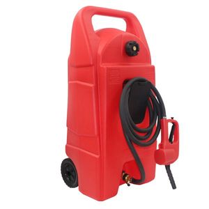 Serbatoio Carburante Portatile da 25 Galloni con Ruote per Benzina e Diesel, Attrezzatura per Veicoli, Auto, ATV, Tosaerba, Trattori - Product Image 6
