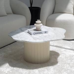 โต๊ะกาแฟหินอ่อนวานดานา เซโนวา นิมบัส สตาทัวริโอรูปทรงไม่สม่ำเสมอ พร้อมตัวเลือกสีฐาน 3 สี - Product Image 3