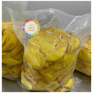 Tranches de mangue séchée authentique du Vietnam, goût sucré, emballage sous vide 1kg pour le marché thaïlandais, marque privée - Caryln - Product Image 1