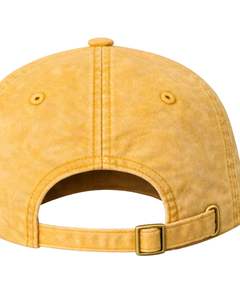 หมวกเบสบอลผ้าฝ้ายสีเหลืองมัสตาร์ดแบบเรียบ ปรับขนาดได้ ใส่ได้ทั้งชายและหญิง สไตล์ลำลอง สำหรับเล่นกีฬา ระบายอากาศได้ดี สวมใส่สบาย คุณภาพพรีเมียม - Product Image 6