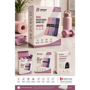 Caja Personalizada para Bandas de Resistencia, Empaque Deportivo para Fitness - Product Image 1