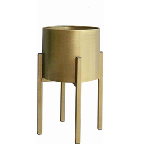 Support de plantes en métal pour sol avec pot de fleurs décoratif, porte-pot de fleurs pour salon, chambre, balcon, patio, jardin, intérieur - Product Image 4