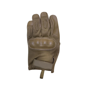 <b>Full</b> Finger Tactical Gloves Goatskin Leather DuPont Kevlar Cut Resistant Non <b>Slip</b> Outdoor Heavy Duty Safety Gloves OEM Bulk - Product Image 3